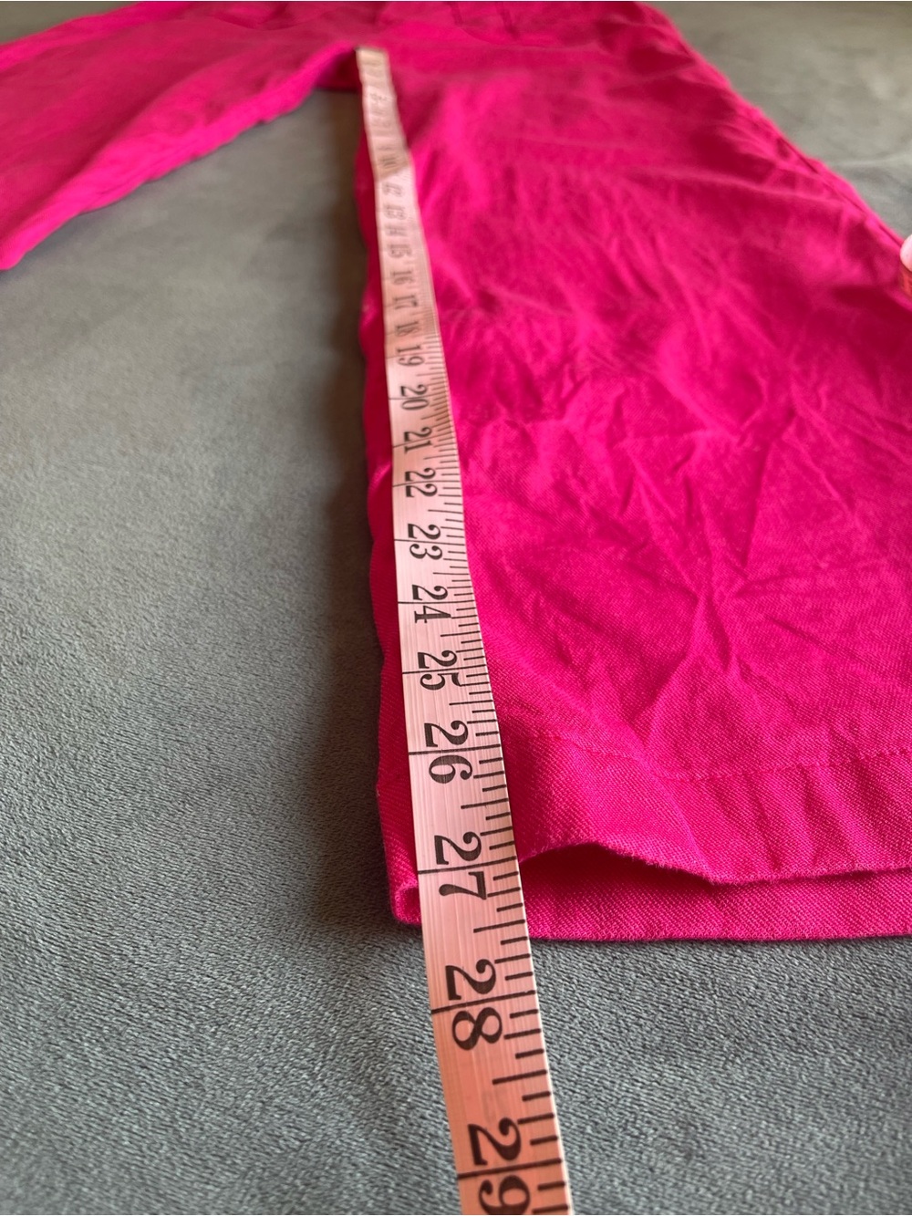 Nicole Miller New York Wide-Leg High-Rise Pants in Vibrant Fuchsia - Picture 7 of 12